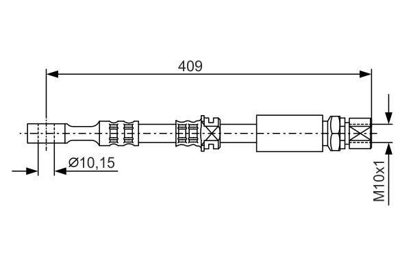 Brake Hose 1 987 476 644