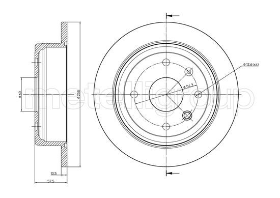 Brake Disc 23-0953