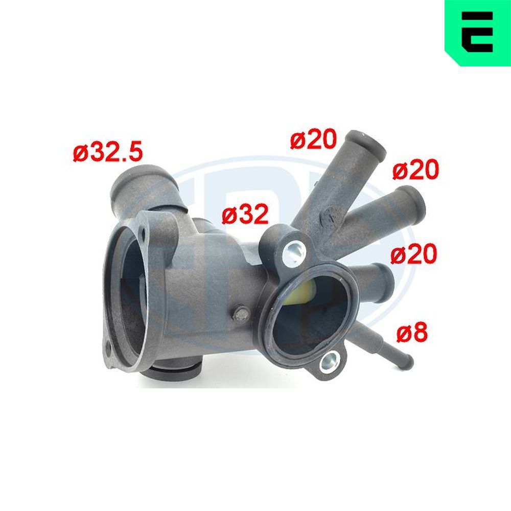 ERA 354021 - K&uuml;hlmittelflansch