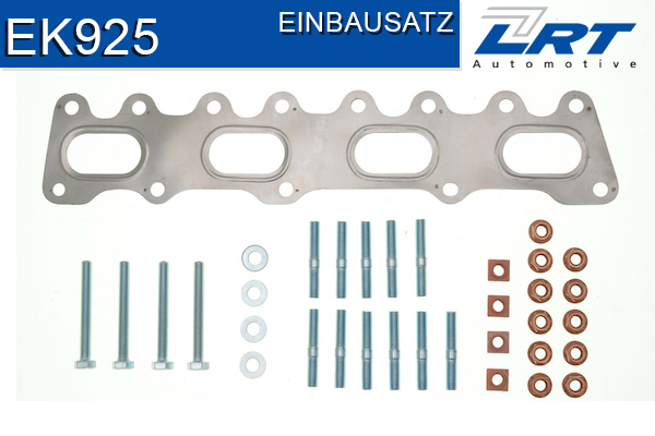 Montagesatz, Abgaskrümmer