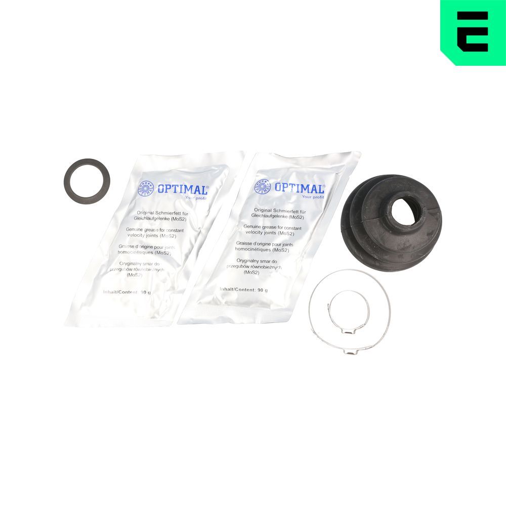 Faltenbalgsatz, Antriebswelle