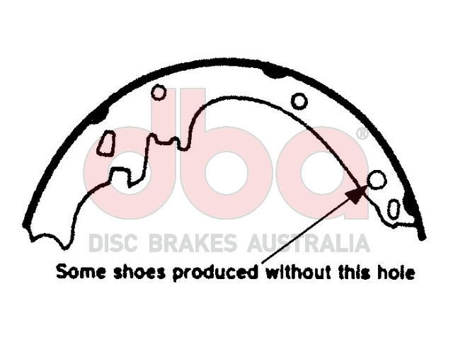 Street Series Brake Shoes [Jeep Cherokee 279.4mm] - TecDoc Only