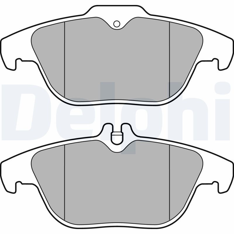 Brake Pad Set, disc brake LP3288