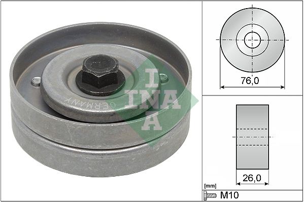 Deflection/Guide Pulley, V-ribbed belt 532 0402 30