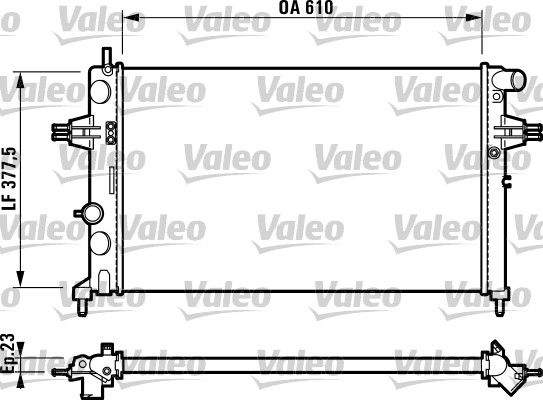 RAD MOT OPEL ASTRA G  .