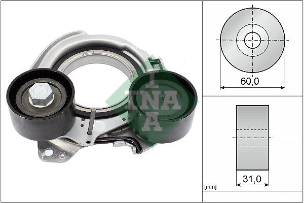 Schaeffler INA 534 0934 10 Belt Tensioner, V-ribbed belt