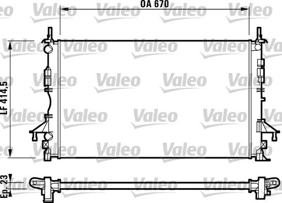 RAD MOT RENAULT ESPACE IV, LAGUNA I  9900