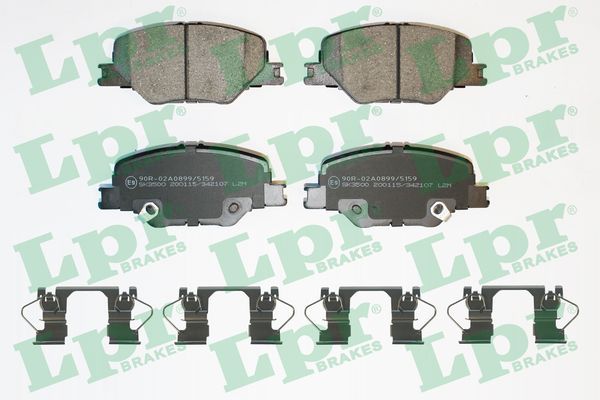 Brake Pad Set, disc brake 05P2107K