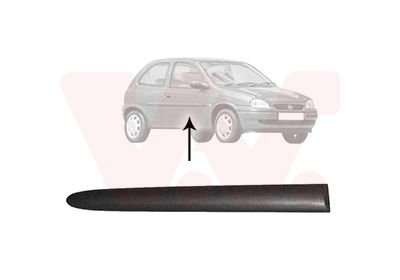 VAN WEZEL 3776430 - Zier-/Schutzleiste, Seitenwand