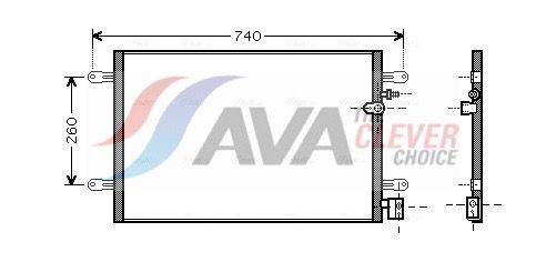 Kondensator, Klimaanlage