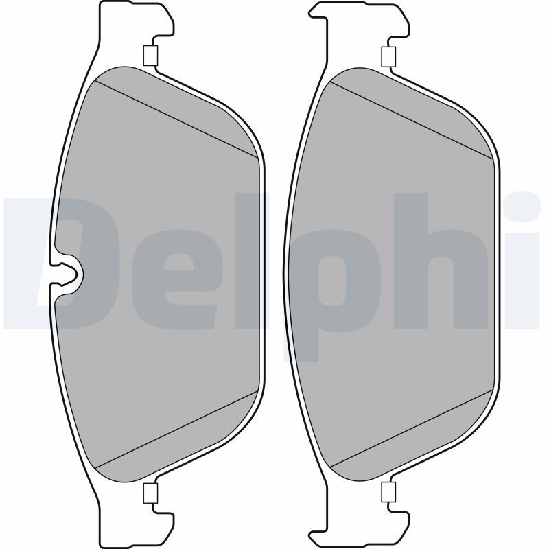 Brake Pad Set, disc brake LP2239