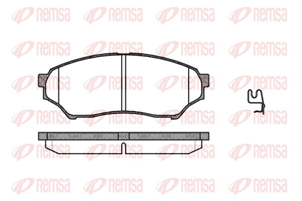 Premium Front Brake Pad Set Premium Front Brake Pad Set