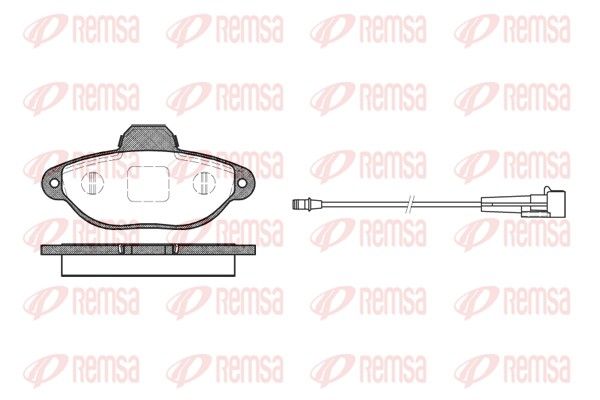 Premium Front Brake Pad Set Premium Front Brake Pad Set