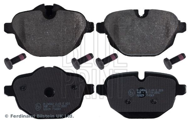 Bremsbelagsatz, Scheibenbremse