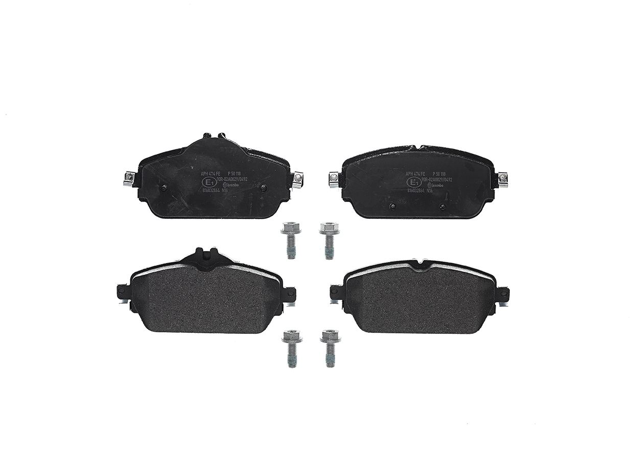 Brembo P 50 118 Bremsbelagsatz, Scheibenbremse