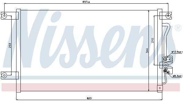 Kondensator, Klimaanlage