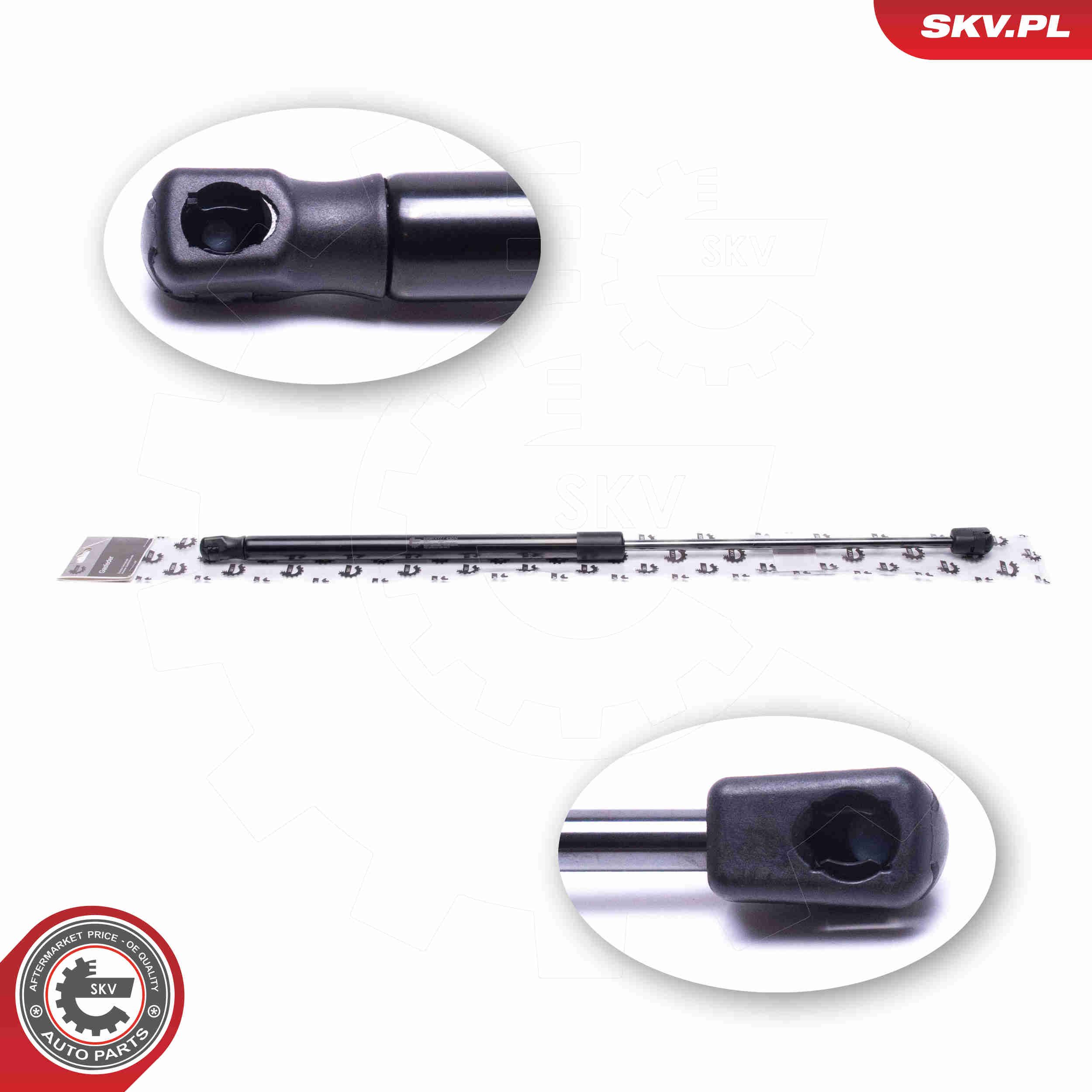 Gasfeder, Koffer-/Laderaum