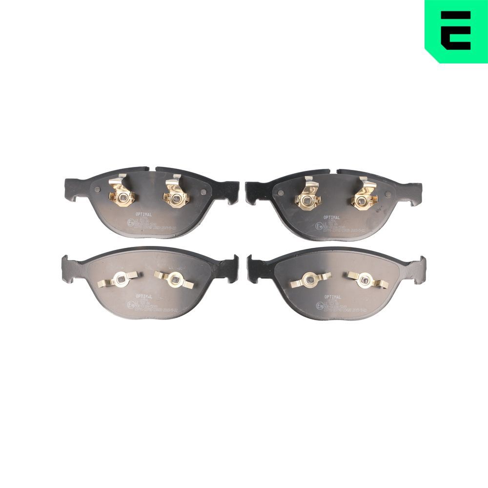 Bremsbelagsatz, Scheibenbremse