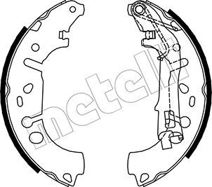 Brake Shoe Set 53-0093