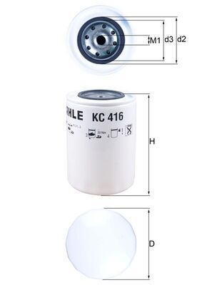 FILTRE A CARBURANT IVECO