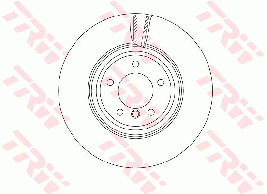 TRW BRAKE DISC - TecDoc 1
