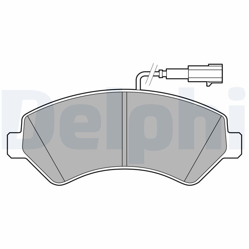 Brake Pad Set, disc brake LP3623