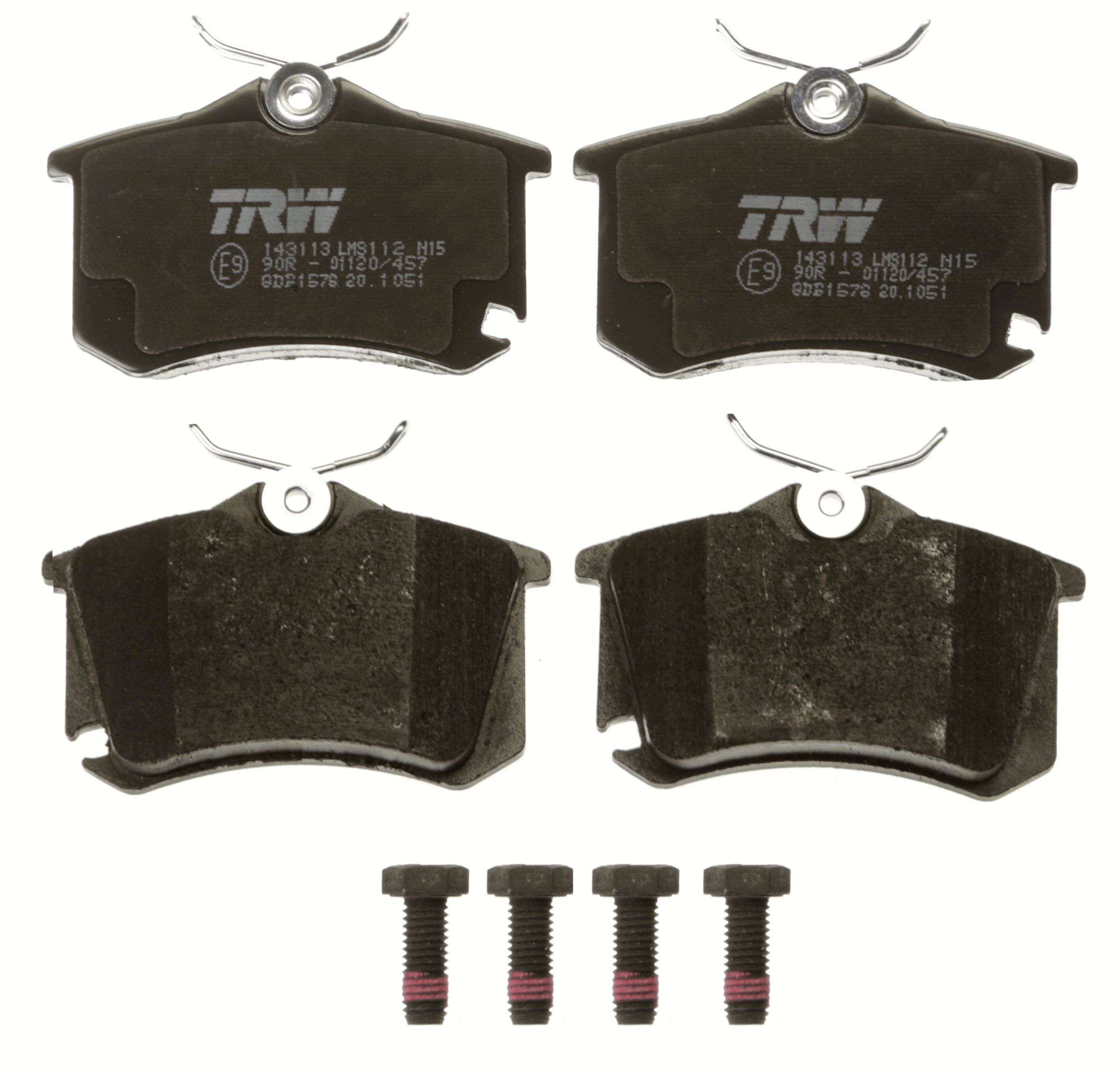 TRW DISC BRAKE PADS - TecDoc 2