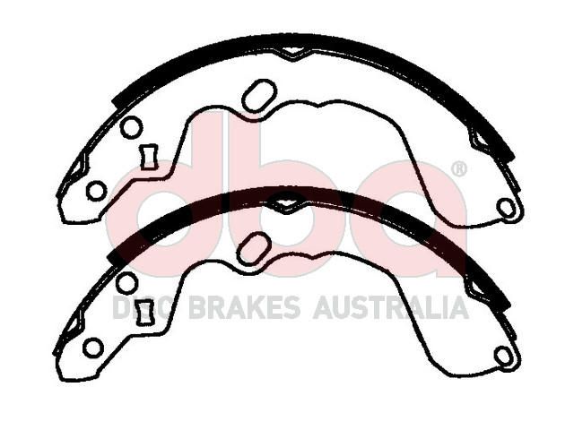 Street Series Brake Shoes [Ford / Kia Carens / Mazda 228.6mm] - TecDoc Only