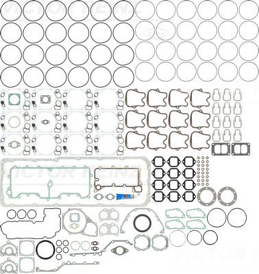 Juego completo de empaques, motor