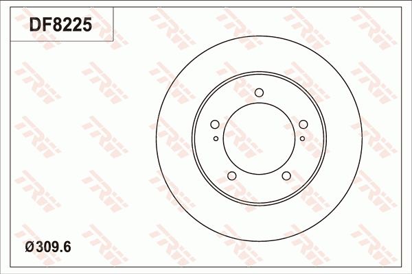 TRW DISC BRAKE PADS - TecDoc Only