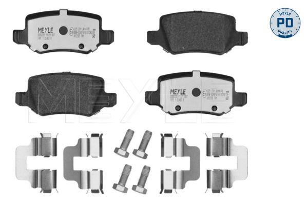 Brake Pad Set, disc brake 025 231 3814/PD