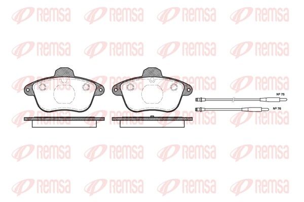 Premium Front Brake Pad Set Premium Front Brake Pad Set