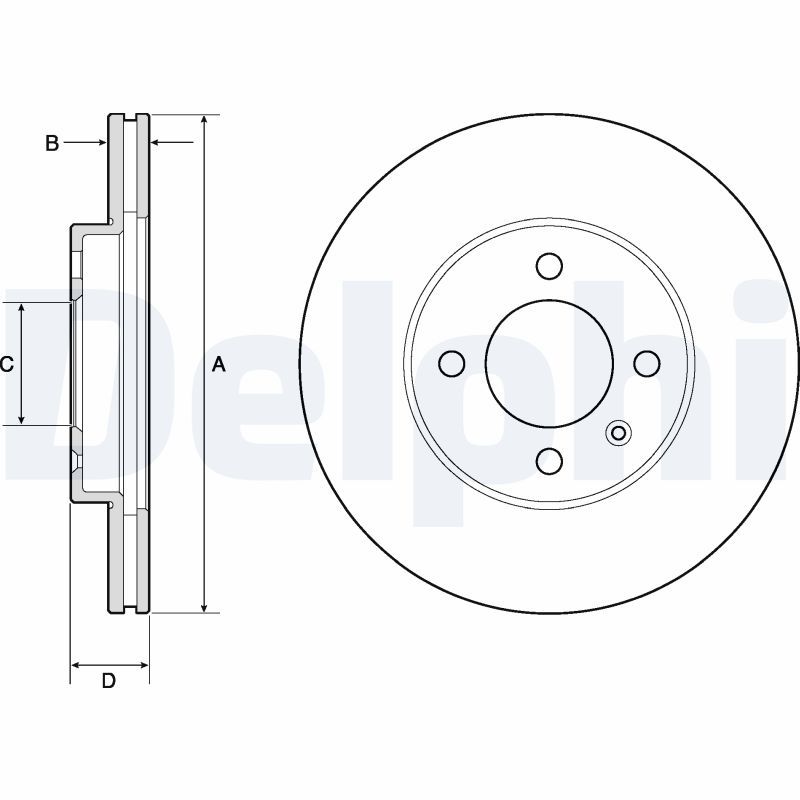 Brake Disc BG2455