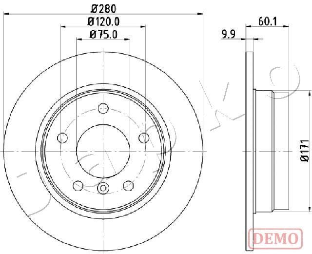 Brake Disc 610107C