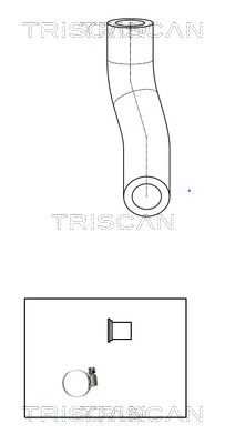 TRISCAN 8516 29069 Hydraulic Hose, steering