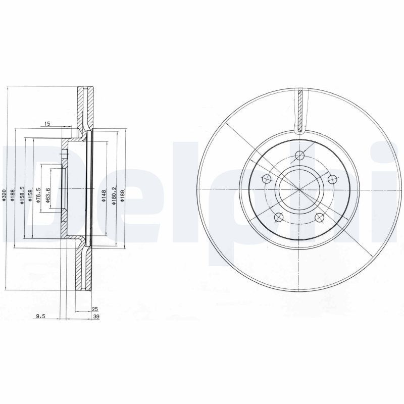 Brake Disc BG4056C