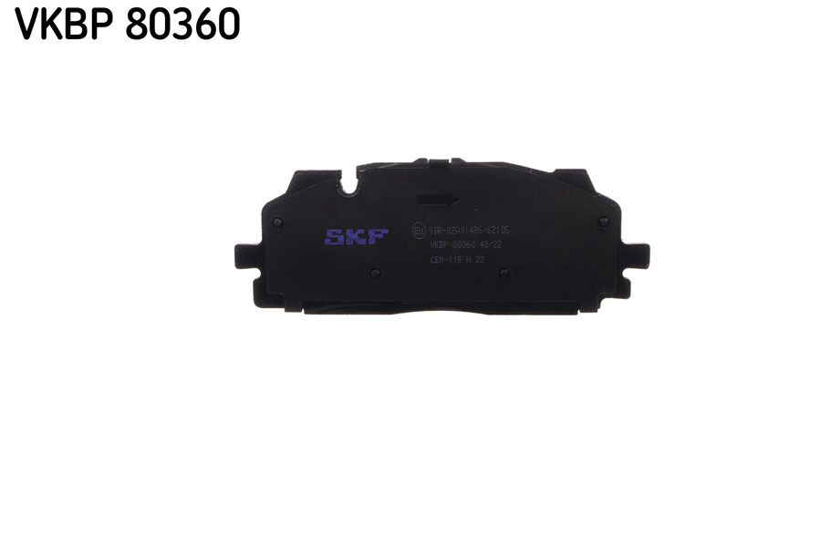 Brake Pad Set, disc brake VKBP 80360