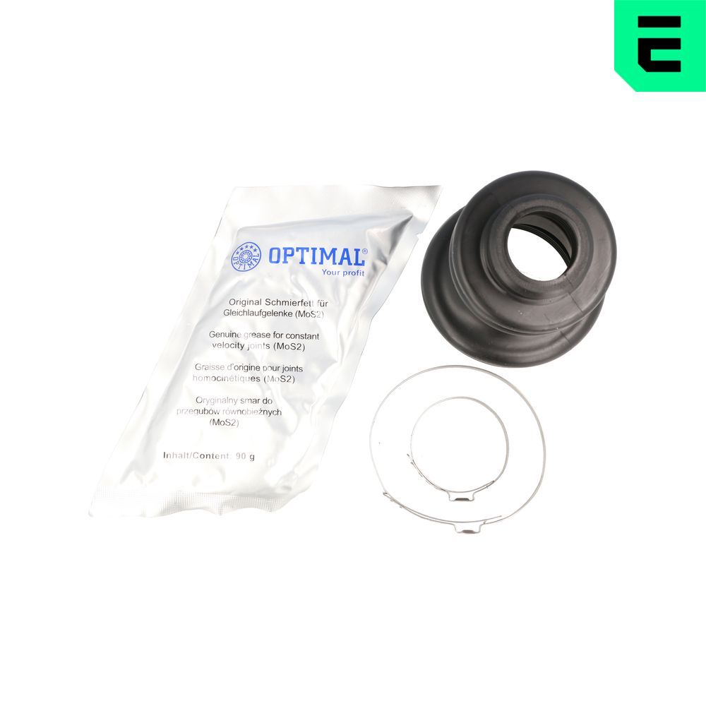 Faltenbalgsatz, Antriebswelle