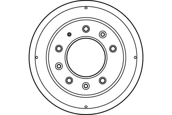 TRW BRAKE DRUM - TecDoc 2