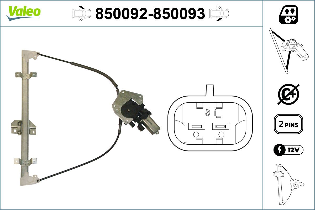 VALEO 850092 - Fensterheber