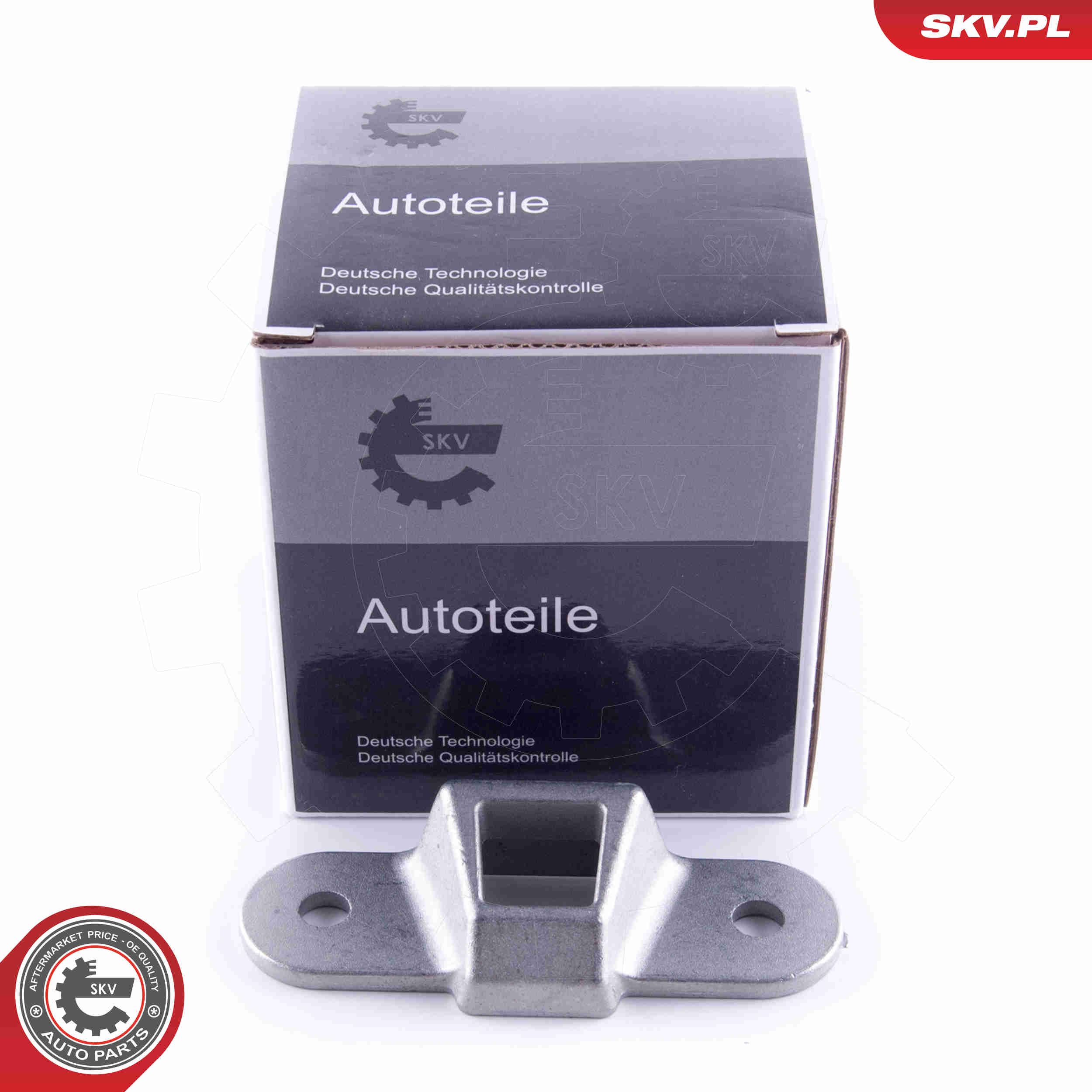 Führung, Verriegelungsknopf