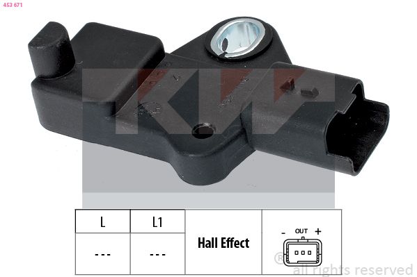 KW 453 671 - Impulsgeber, Kurbelwelle