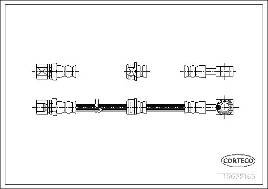 Brake Hose 19032169