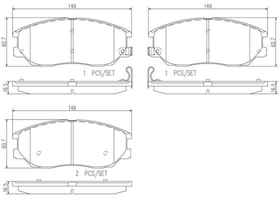 KIA SORENTO 03-06 (FRT) - TecDoc 1