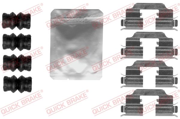 Accessory Kit, disc brake pad 109-1832