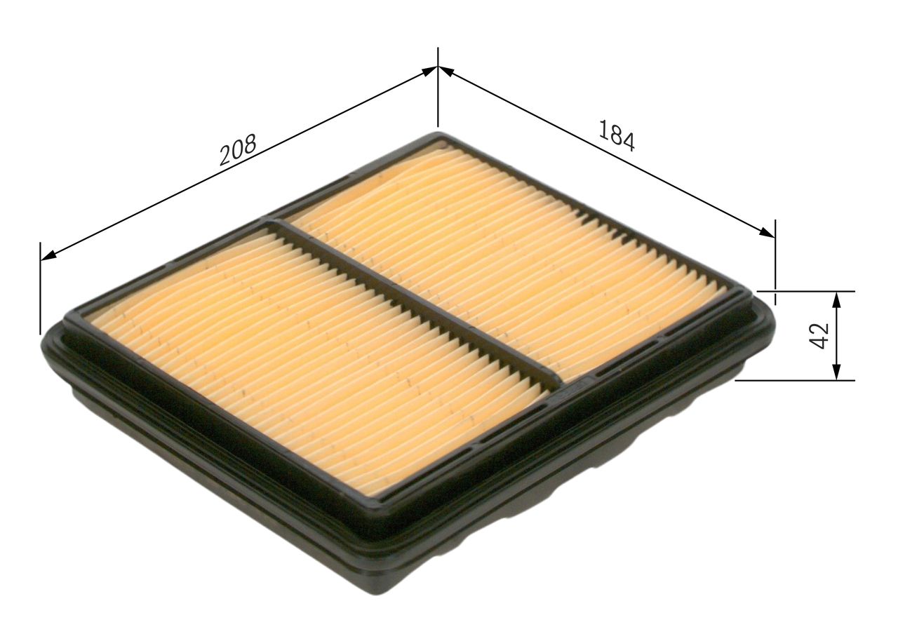 BOSCH 1 457 433 951 - Luftfilter