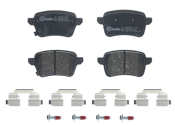 Brembo P 23 190 Bremsbelagsatz, Scheibenbremse