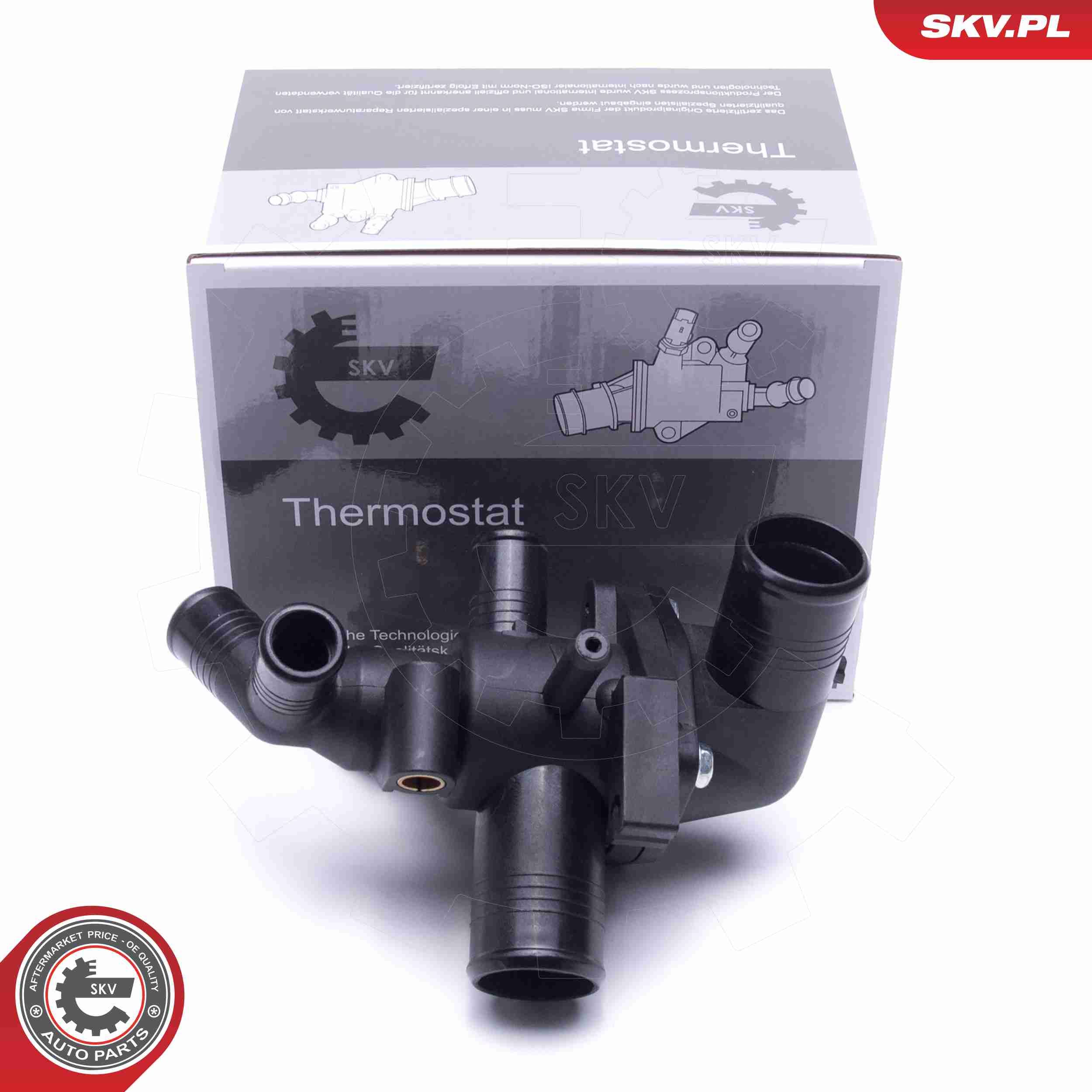 Thermostat, Kühlmittel