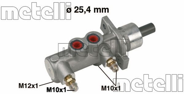 METELLI 05-0166 - Hauptbremszylinder