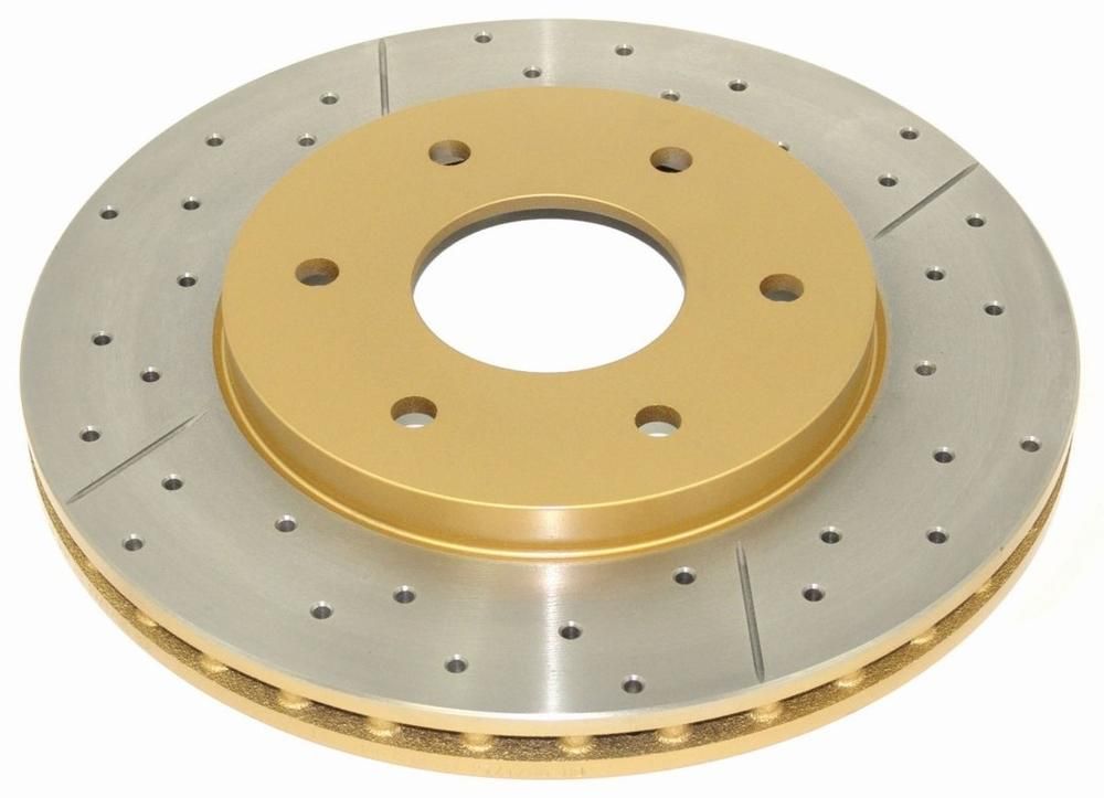 Street Gold Cross-drill/slotted KP [ Nissan Titan USA ] - TecDoc Only